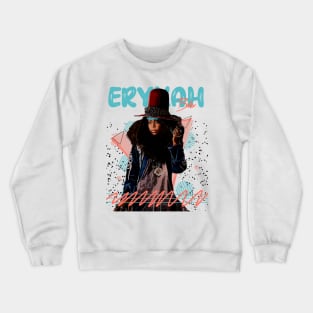 Retro Vintage Erykah Badu Fan ART Design Crewneck Sweatshirt